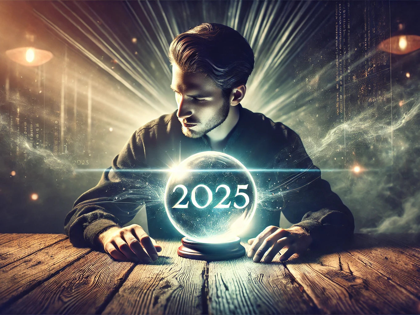Futuristic landscape symbolizing the convergence of crypto, AI, and gaming in 2025