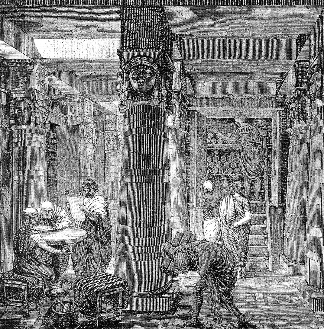 Library of Alexandria - Ancient knowledge repository