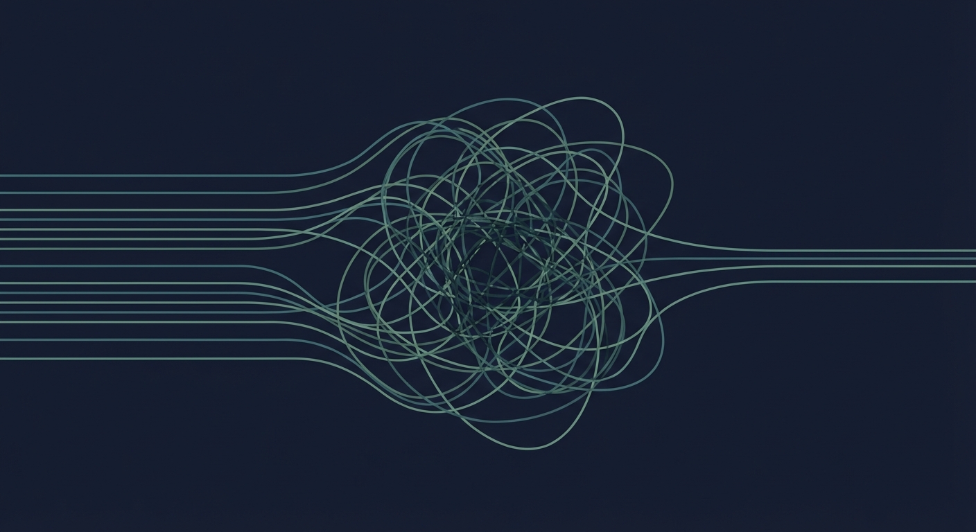 Coordination chaos - clean intentions tangle without structure
