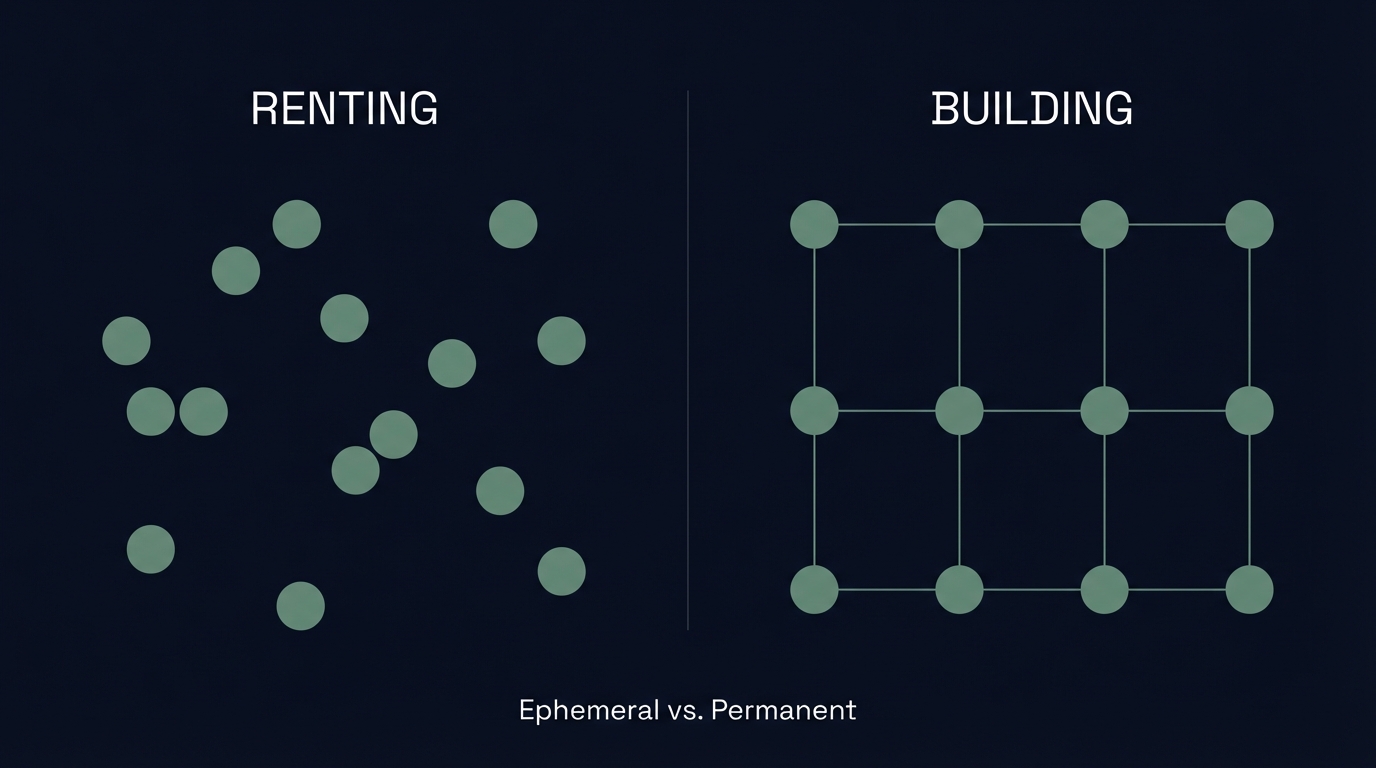 Renting vs. Building Infrastructure - Ephemeral vs. Permanent